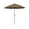 California Umbrella 7.5' Bronze Aluminum Market Patio Umbrella, Olefin Woven Sesame 194061336625 - alternate 1